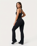 XIMERIK Women’s High-Waisted Scrunch Butt Flare Yoga Pants