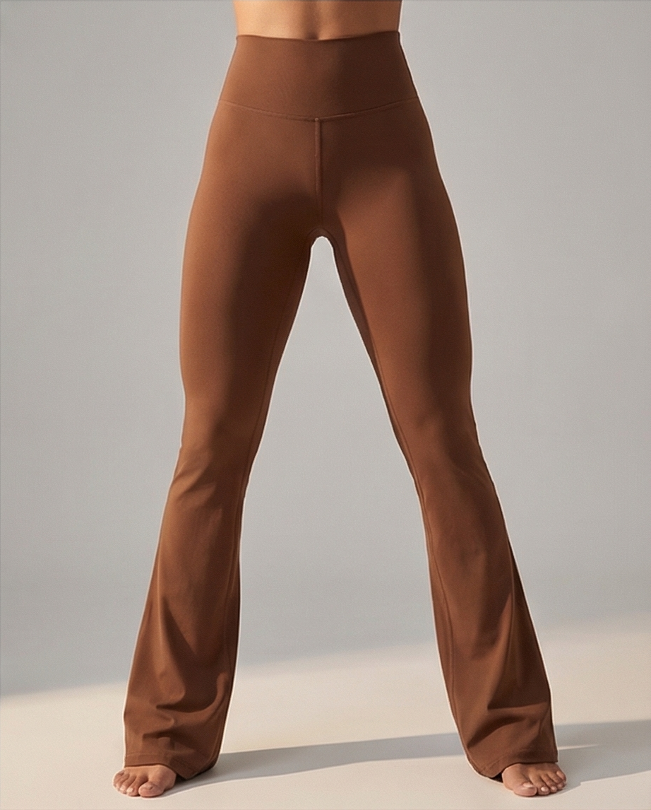 XIMERIK Women’s High-Waisted Scrunch Butt Flare Yoga Pants